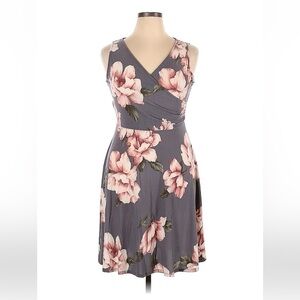 Kaileigh Stitch Fix Holt Brushed Gray Knit Dress Size XXL